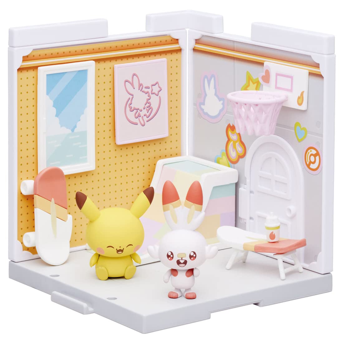Takara Tomy Pokémon Poképiece House Studio Hivany & Pikachu