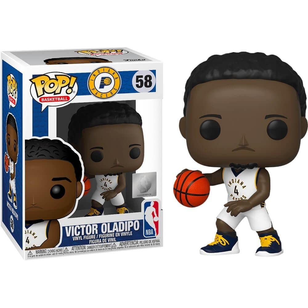 Funko POP NBA: Indiana Pacers - Victor Oladipo, Multicolor, 3.75 inches