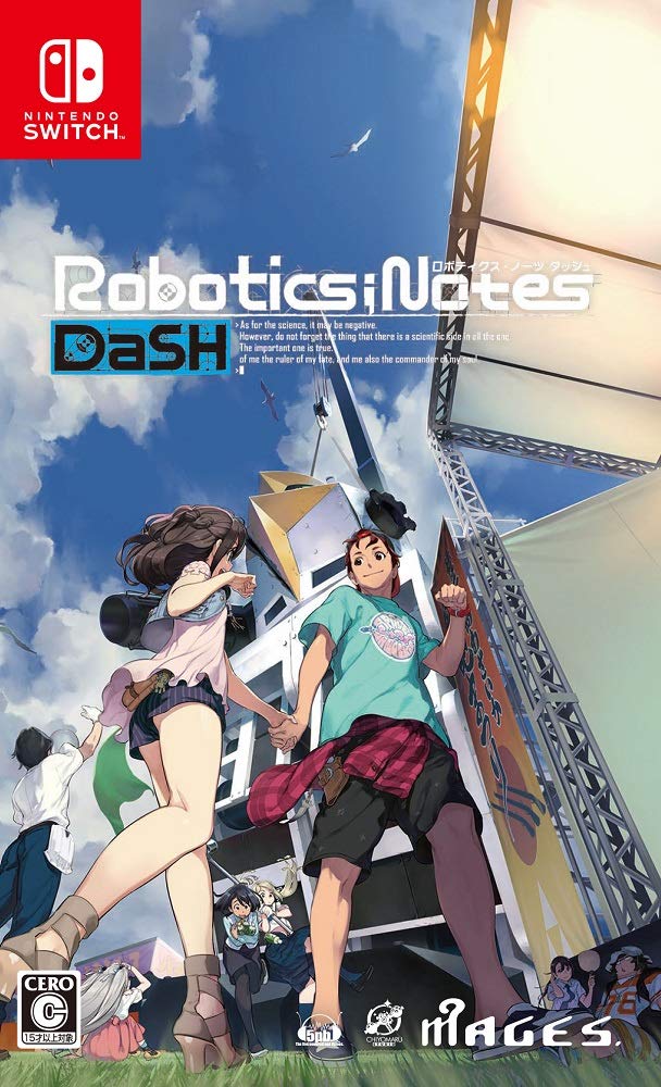 5pb Games Robotics ; Notes DaSH NINTENDO SWITCH REGION FREE JAPANESE VERSION
