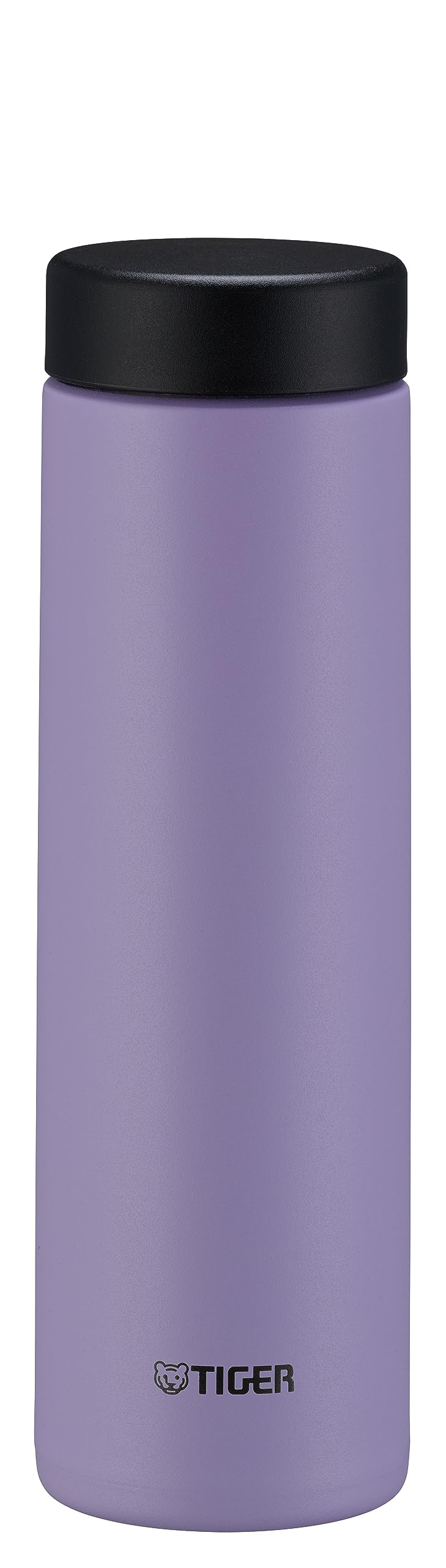 TIGER MMZ-W050VW Water Bottle, 16.9 fl oz (500 ml), White Water, Screw Stainless Steel Bottle, With Lid and Seal, Easy Wash, Easy Cap, Vacuum Insulated, Mug, Thermal Insulation, Tumbler, Lavender