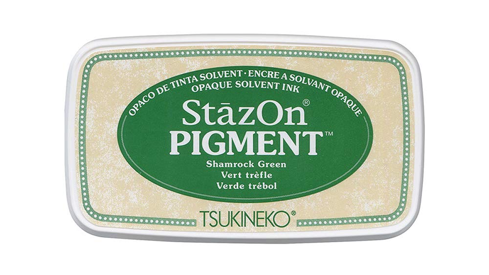 Tsukineko 19916-051 Stays on Pigment Shamrock Green
