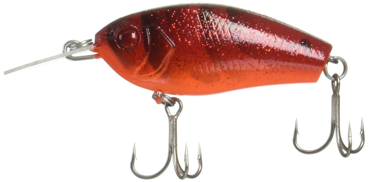 Evergreen #64 Crankbait FACT Craft, 1.8 inches (4.7 cm), 0.2 oz (6.5 g), Fire Claw