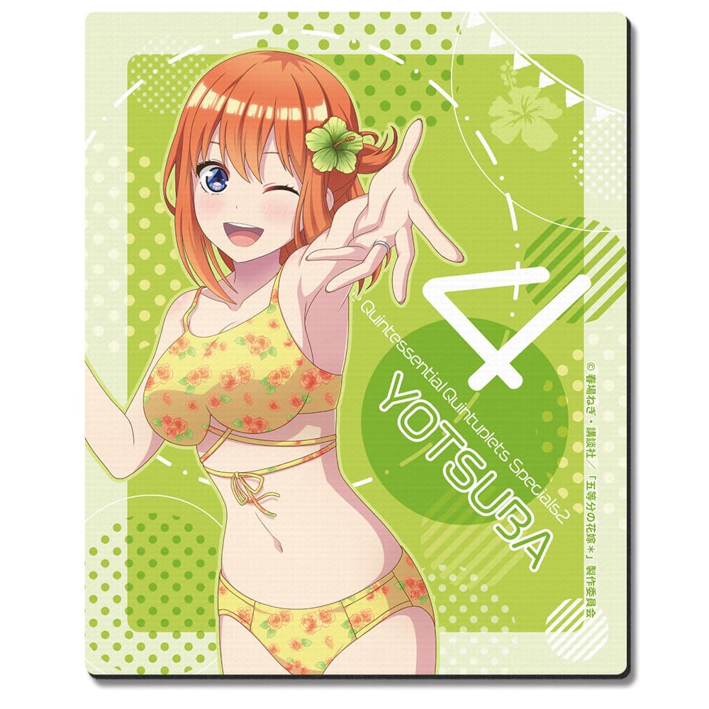 The Quintessential Quintuplets* Rubber Mouse Pad Nakano Yotsuba A RMAN-G008-m04