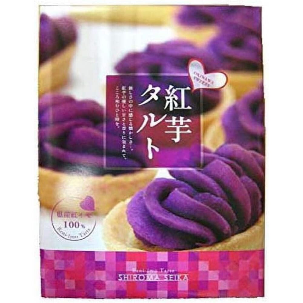 Shiroma confectionery Beniimo tart 12 pieces x 1 box [Parallel import]