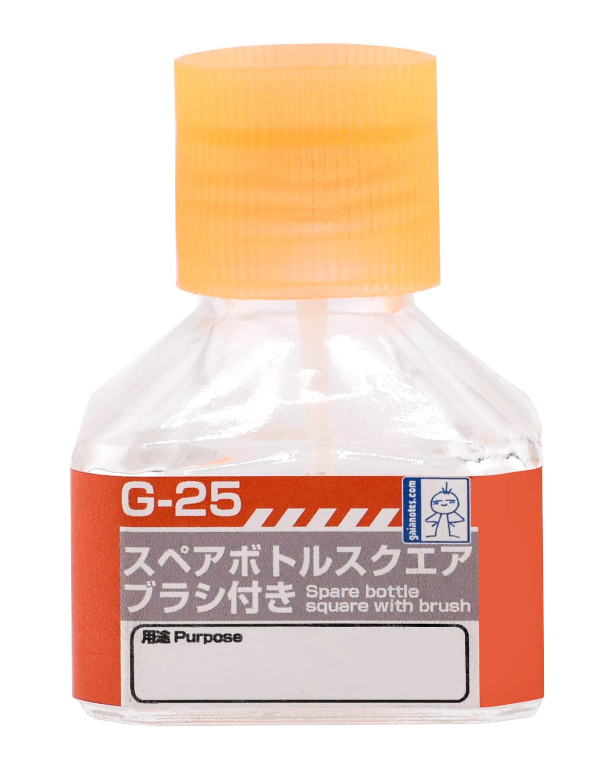 Gaianotes G-25 Spare Bottle Square Brush Hobby Tool 80053