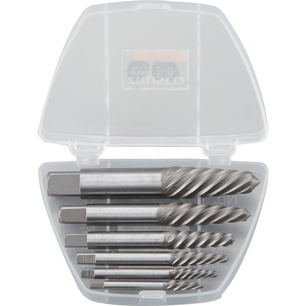 Trusco Nakayama EXS-1816 Extractor Set, Lacene-type, Set of 6, Plastic Case Included