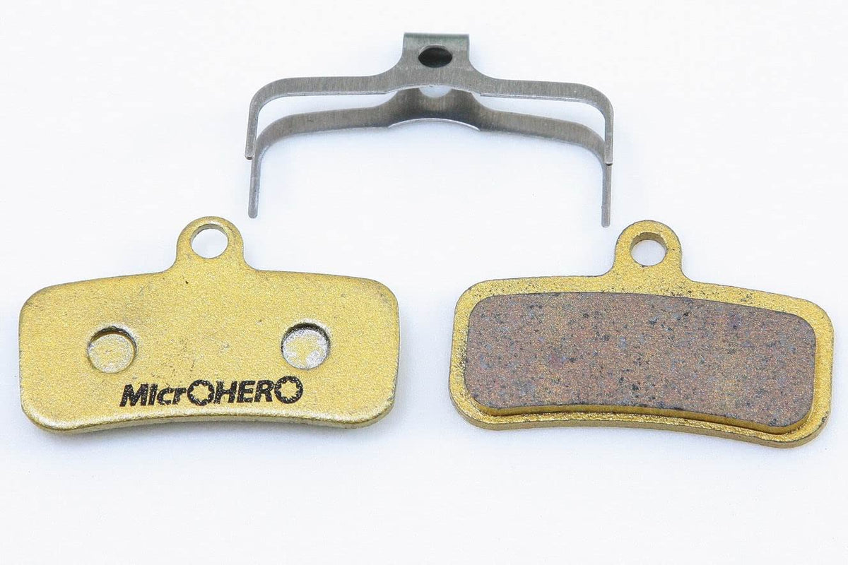 MicrOHERO Disc Brake Pad Compatible with Shimano N04C,N03A,D02S,D01S,D03S,H03C,H03A Saint BR-M8120, BR-M8020, BR-M7120, BR-M6120, BR-M820, BR-M810, BR-M640, BR-MT520, BR-MT42 0 Pad (Metal)