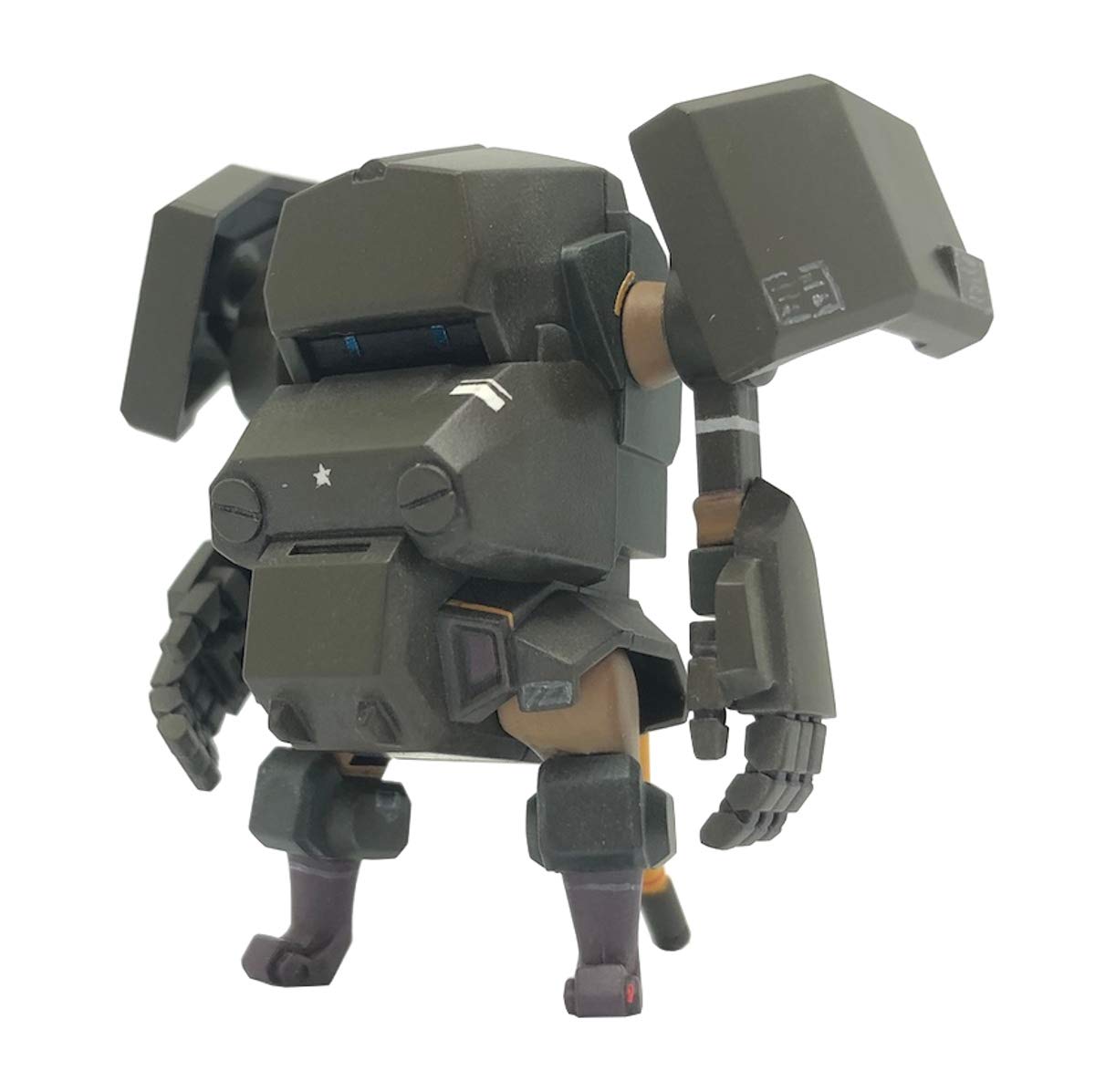 エムアイモルデ(M.I.Molde) Cavico MIM-005-JG Choipra Series No. 003 Ground Self-Defense Force Type 07 Tank, Nacchin, Total Height Approx. 1.8 inches (45 mm), Plastic Model