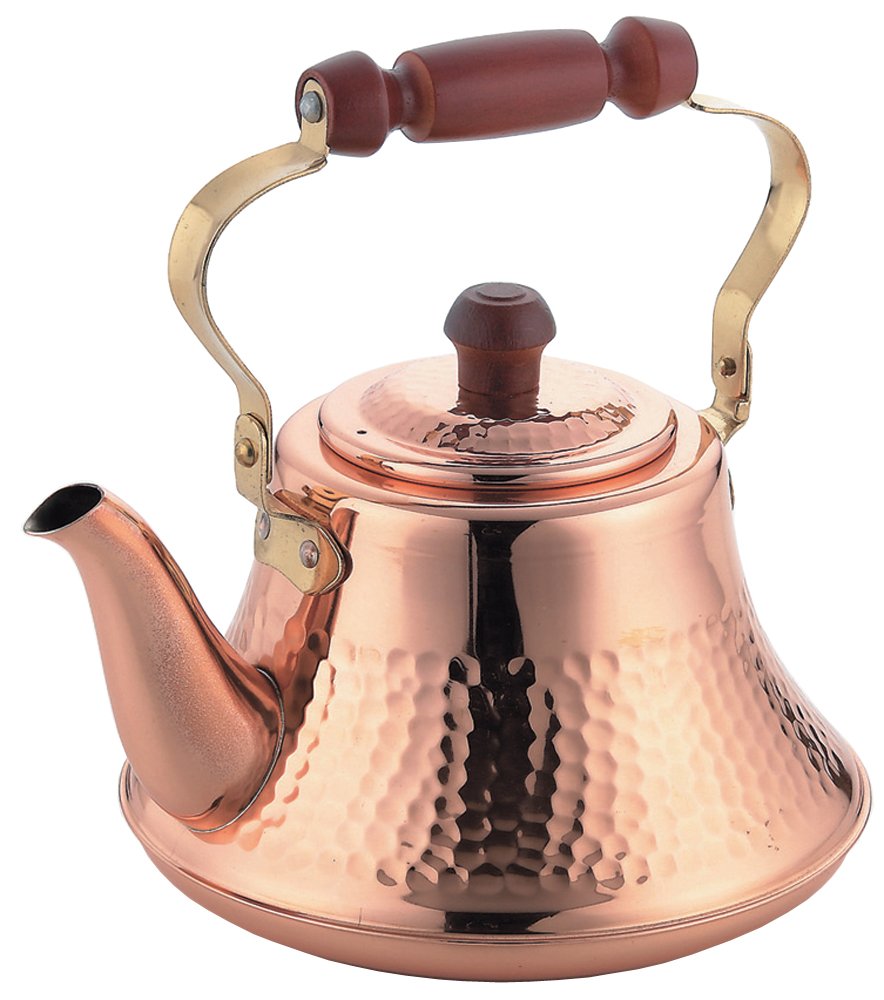 Takekoshi 2724ao Classy Kettle, Copper, 0.6 gal (2 L), 7.7 x 9.1 x 8.7 inches (19.5