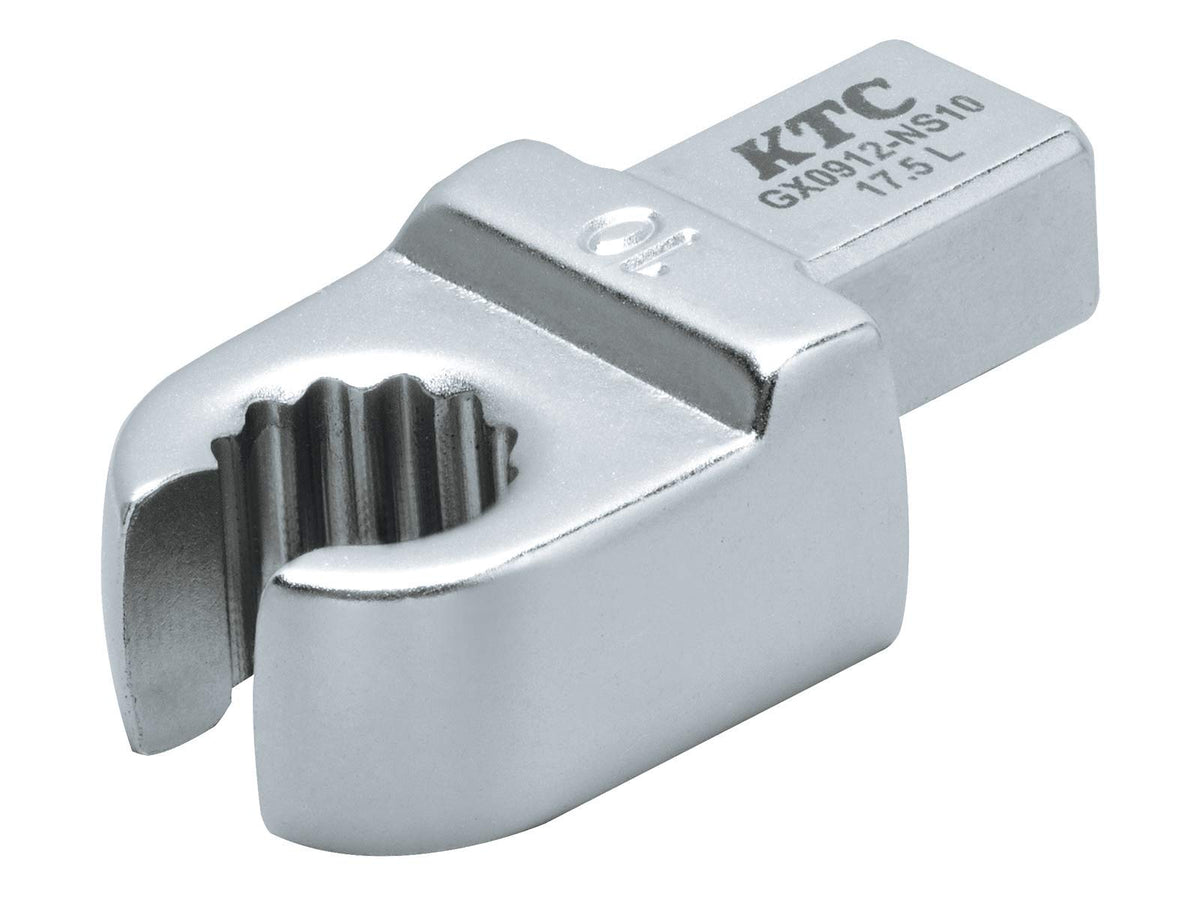 KTC GX0912-NS10 Kyoto Machine Tools 9X12 Socket Head Replacement for Preset Torque Wrenches, Claw Foot Replacement Head 0.4 inches (10 mm)