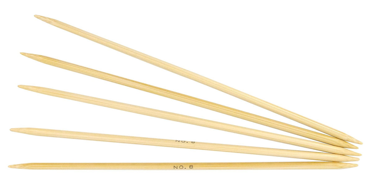 Hamanaka Ami Ami Short, 5-Needle Length 20cm 8 No. H250-300-8
