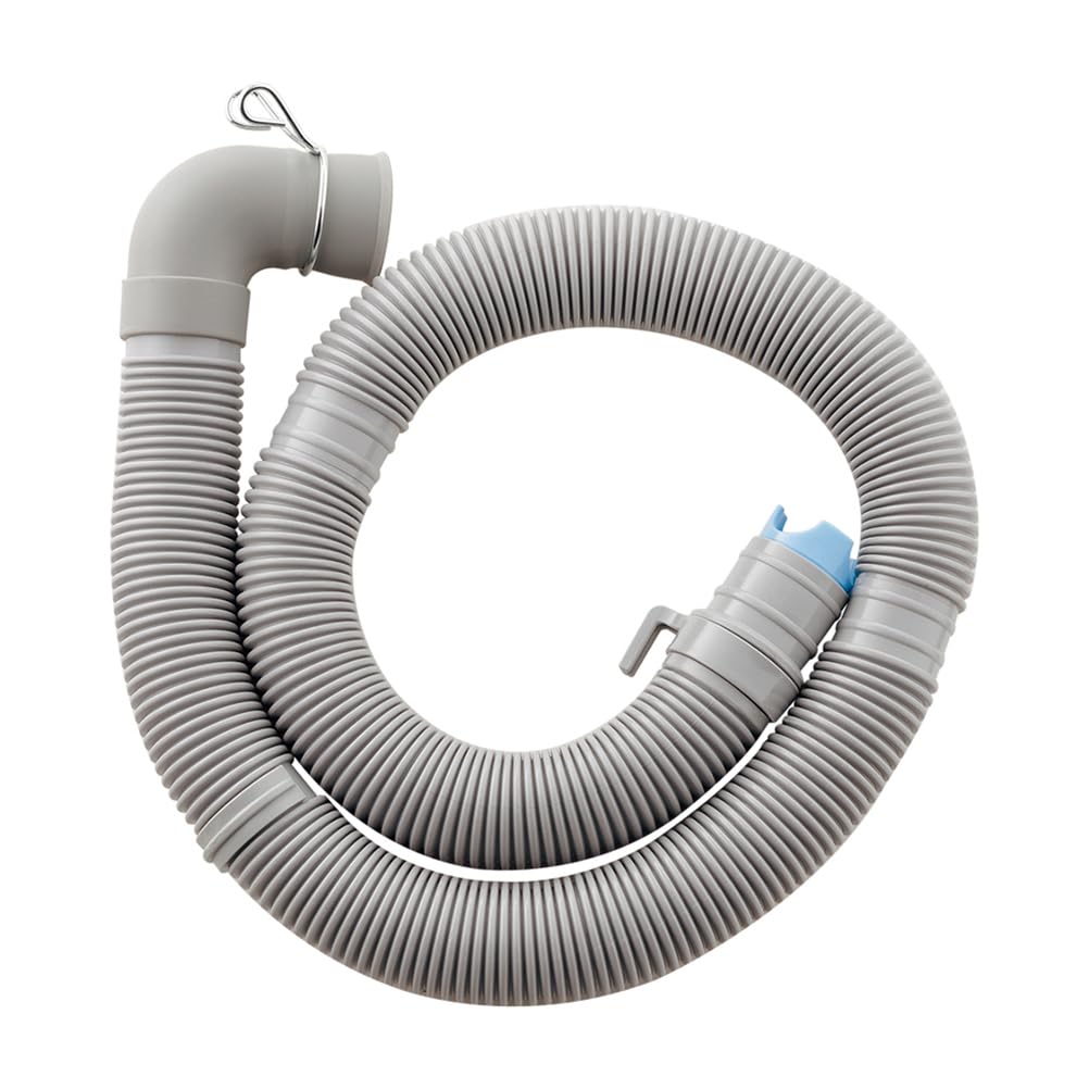 KAKUDAI 436-153 Water Drain Hose for Washing Machine, L Type, Approx. 3.2 ft (0.9 m)