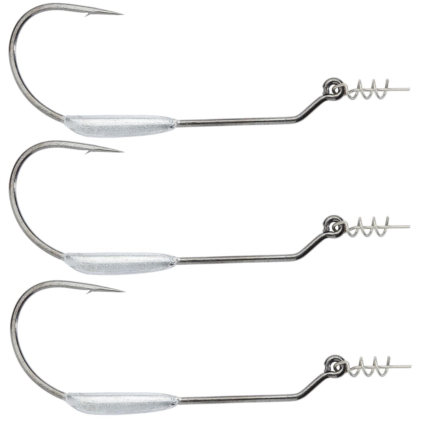 Owner 55167W Single Hook Weighted Twist Lock Light, No. 4/0