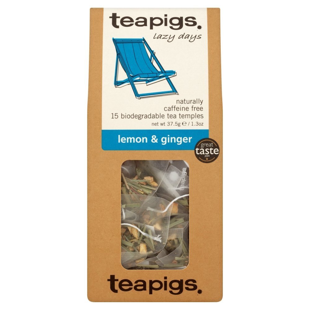 Teapigs Lemon & Ginger Tea 15 Temples