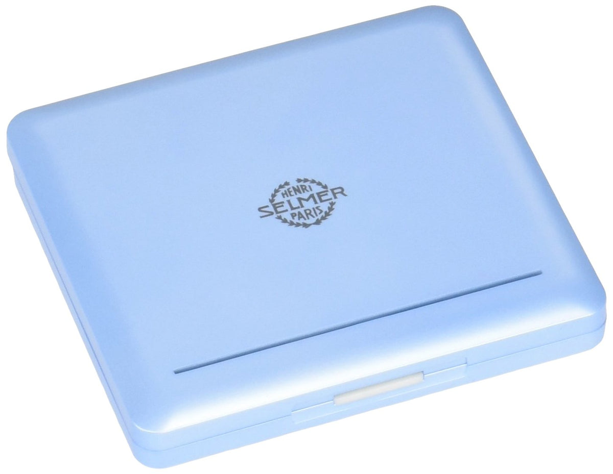 Nonaka Boeki Nonaka Plastic Lead Case for Tenor Saxophone Bass Clarinet with Selmer Logo, 10 Pieces, Color: Pastel Blue
