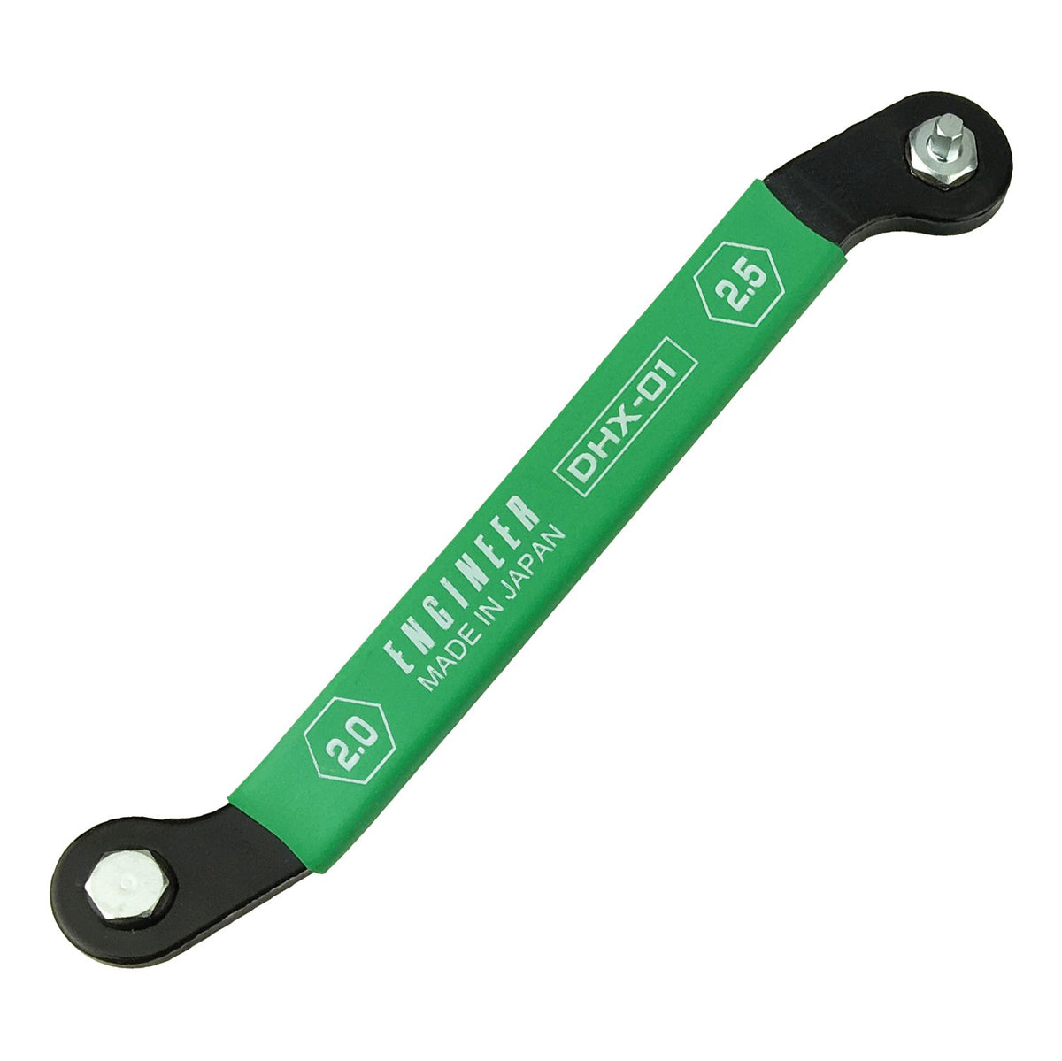 ENGINEER DHX-01 Engineer Low Profile Vent Wrench Offset Hex Opposite Side 0.1/0.1 inch (2.0/2.5 mm)