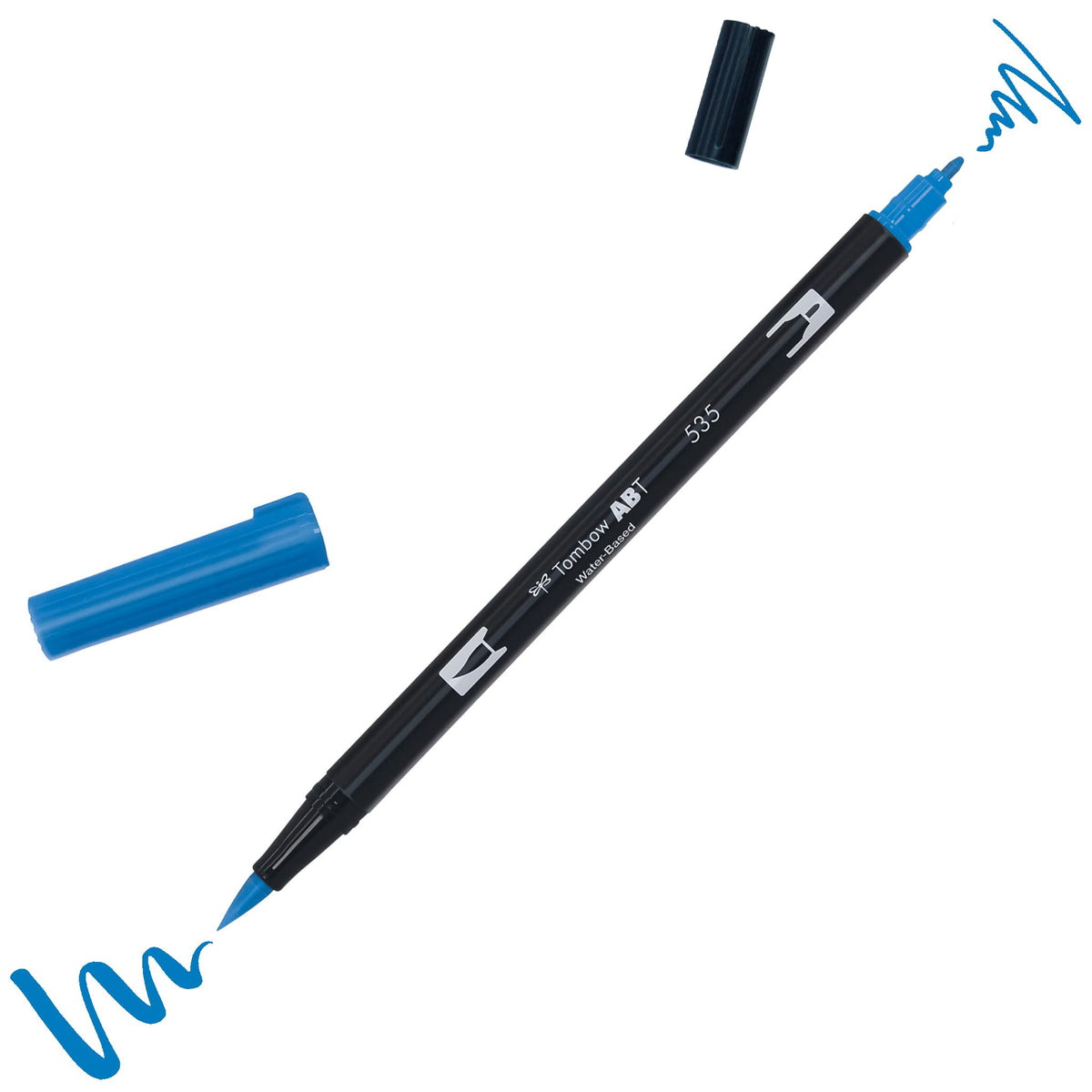 Tombow ABT 535 Dual Brush Pen - Cobalt Blue