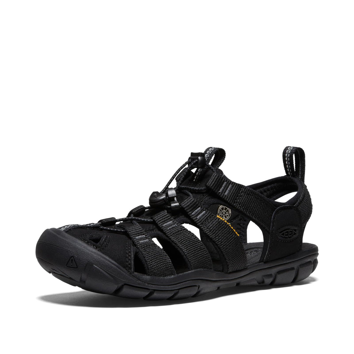 KEEN Women's CLEARWATER CNX Sandal, BLACK/BLACK, 9 M US