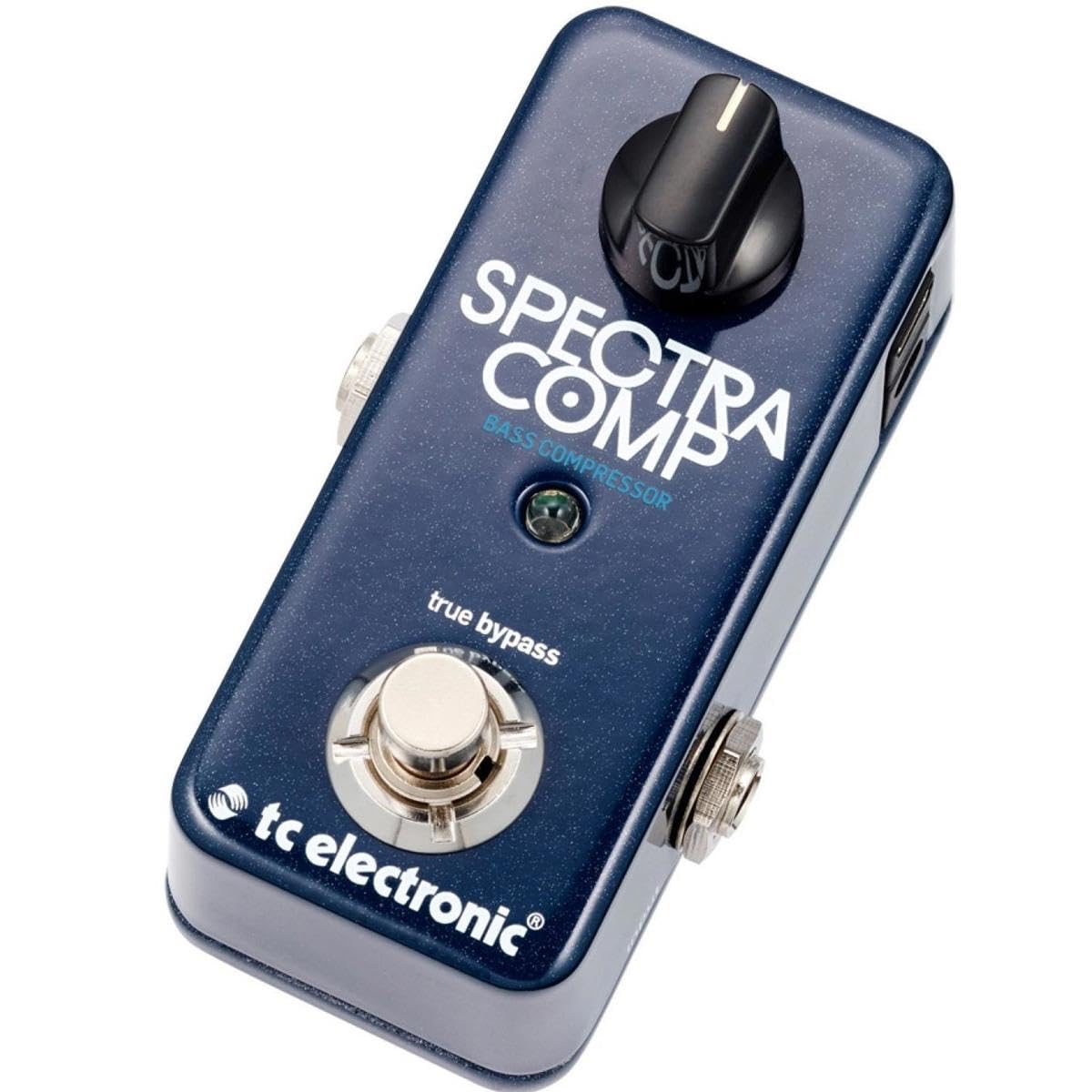 TC Electronic SPECTRACOMP BASS COMPRESSOR Ultra-Compact Multiband Compression Pedal for Bass with Built-In TonePrint Technology