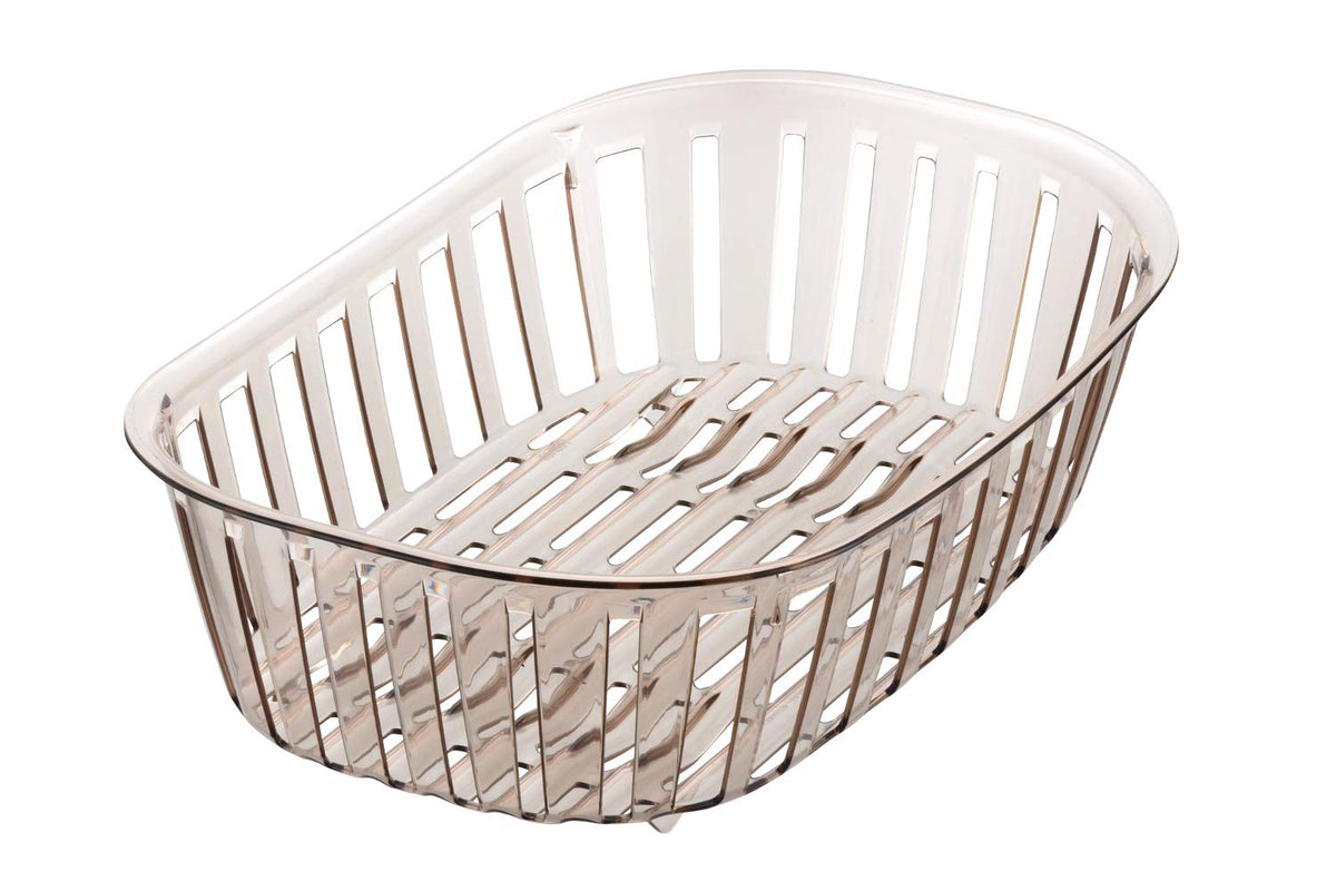 リッチェル Richell Craze Dish Drainer, M, Kitchen Sink, Brown 11813