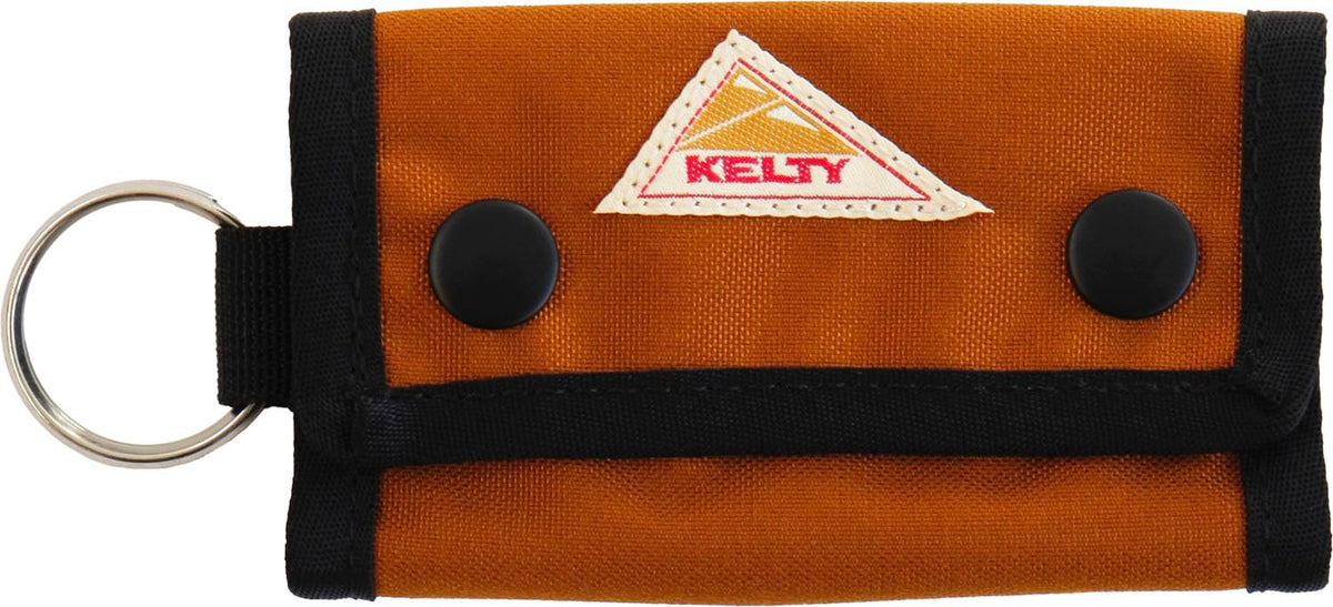 Kelty 3259271025 Key Case, Coin Storage, Includes Ring, brown (caramel), One Size