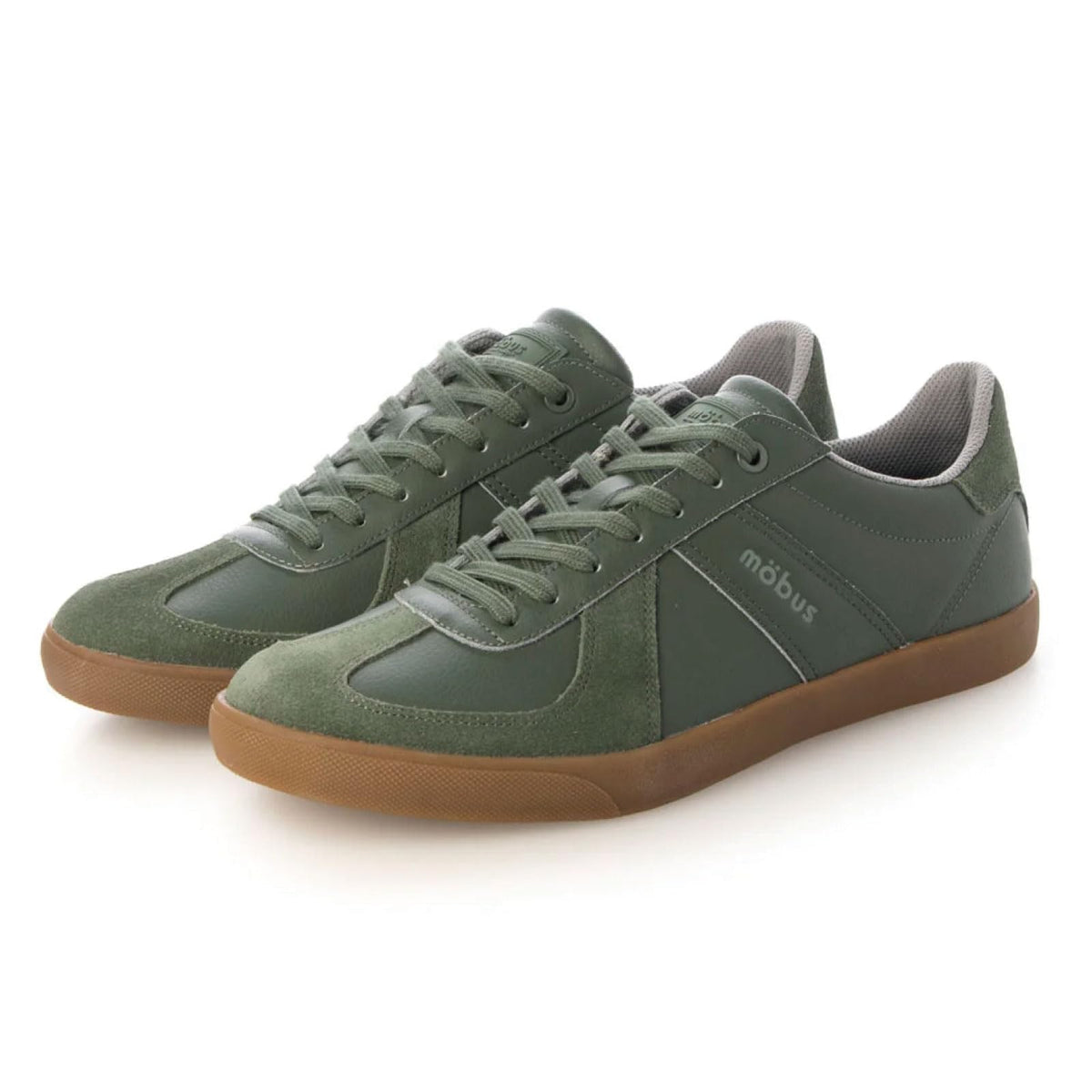 MOBUS Men's Casual Leather Sneaker Nurnberg (Antique Green, US Footwear Size System, Adult, Men, Numeric, Medium, 9)