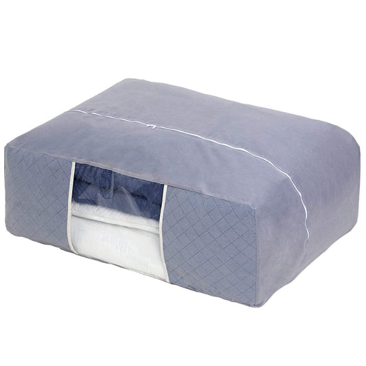 アストロ Astro 171-38 Storage Case, for Complete Comforters, Single Size, Gray, Non-Woven Fabric, Activated Carbon Deodorizing, Feather Comforter, Comforter, Mattress, Storage Bag, Storage, Folding