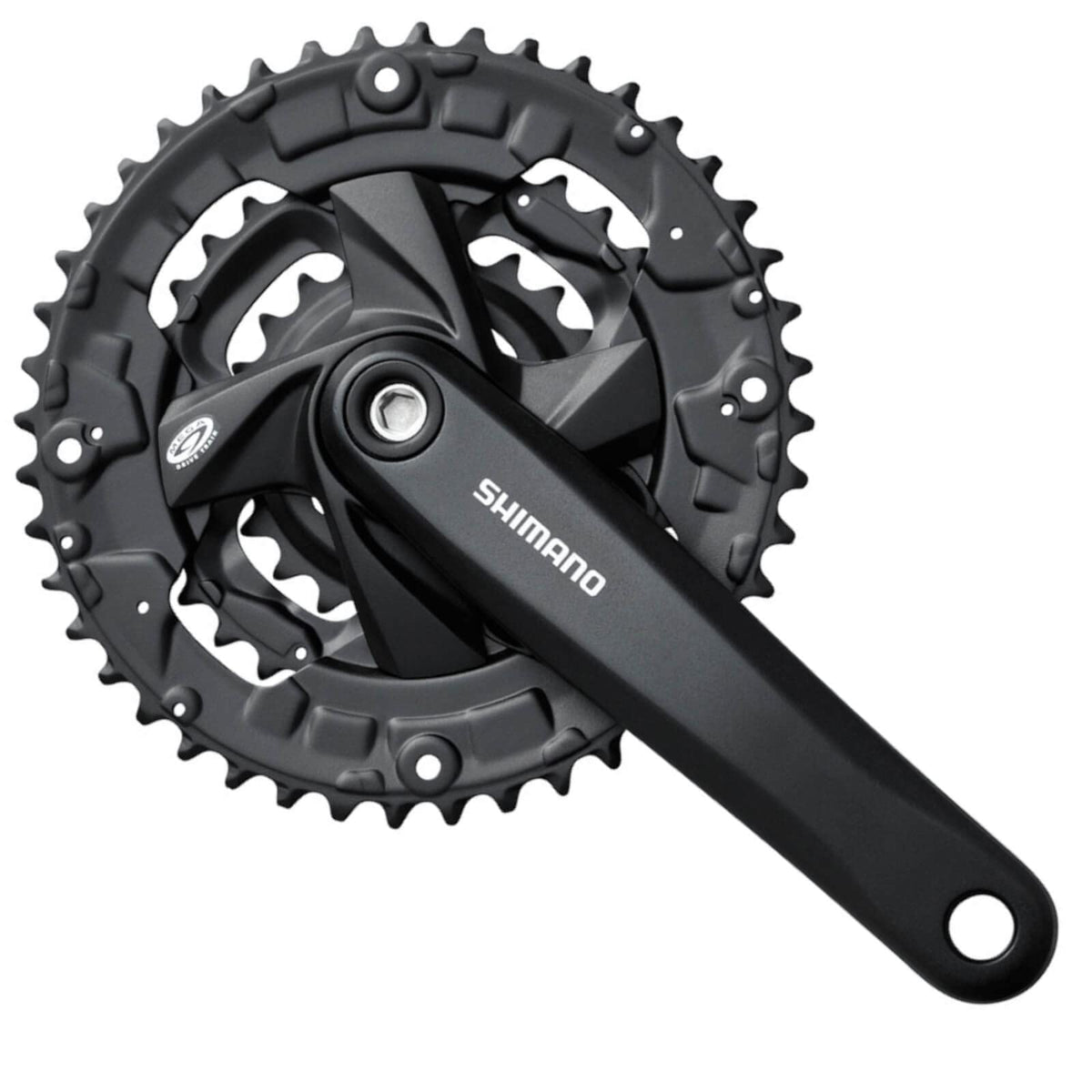 Shimano Acera M371 44/32/22 170 Chain Set - Black, 9 Speed