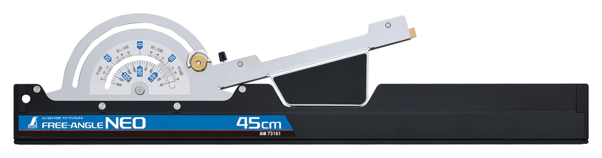 Shinwa Sokutei 73161 Circular Saw Guide Ruler, Free Angle, Neo 17.7 inches (45 cm)