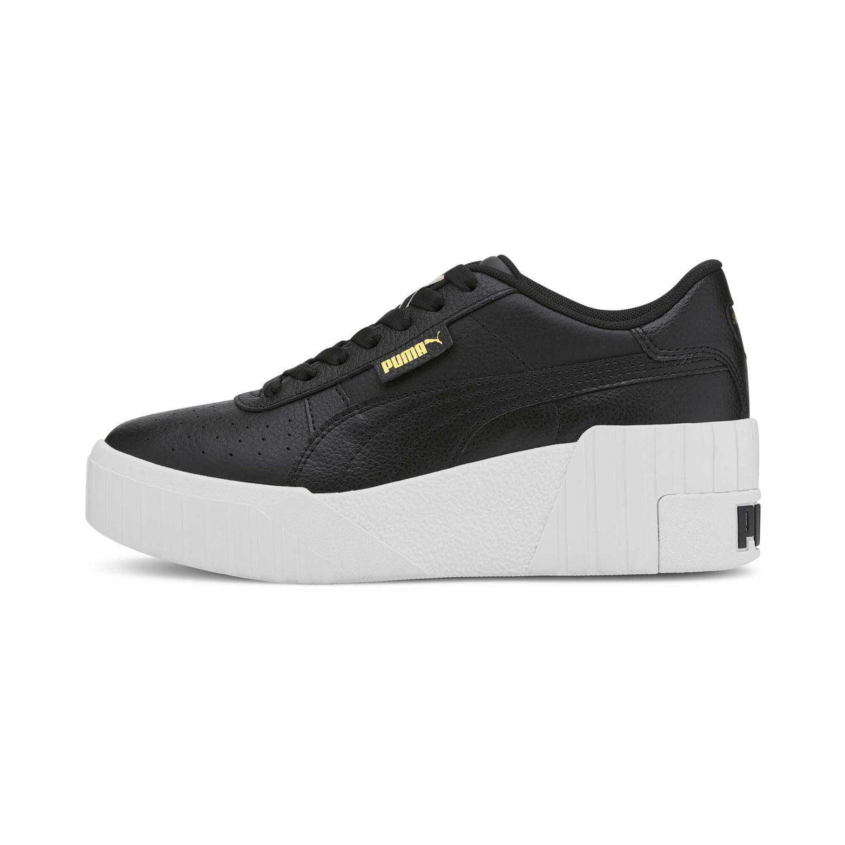 Puma Women's CALI Wedge WN S Sneaker, Black White, 4.5 UK