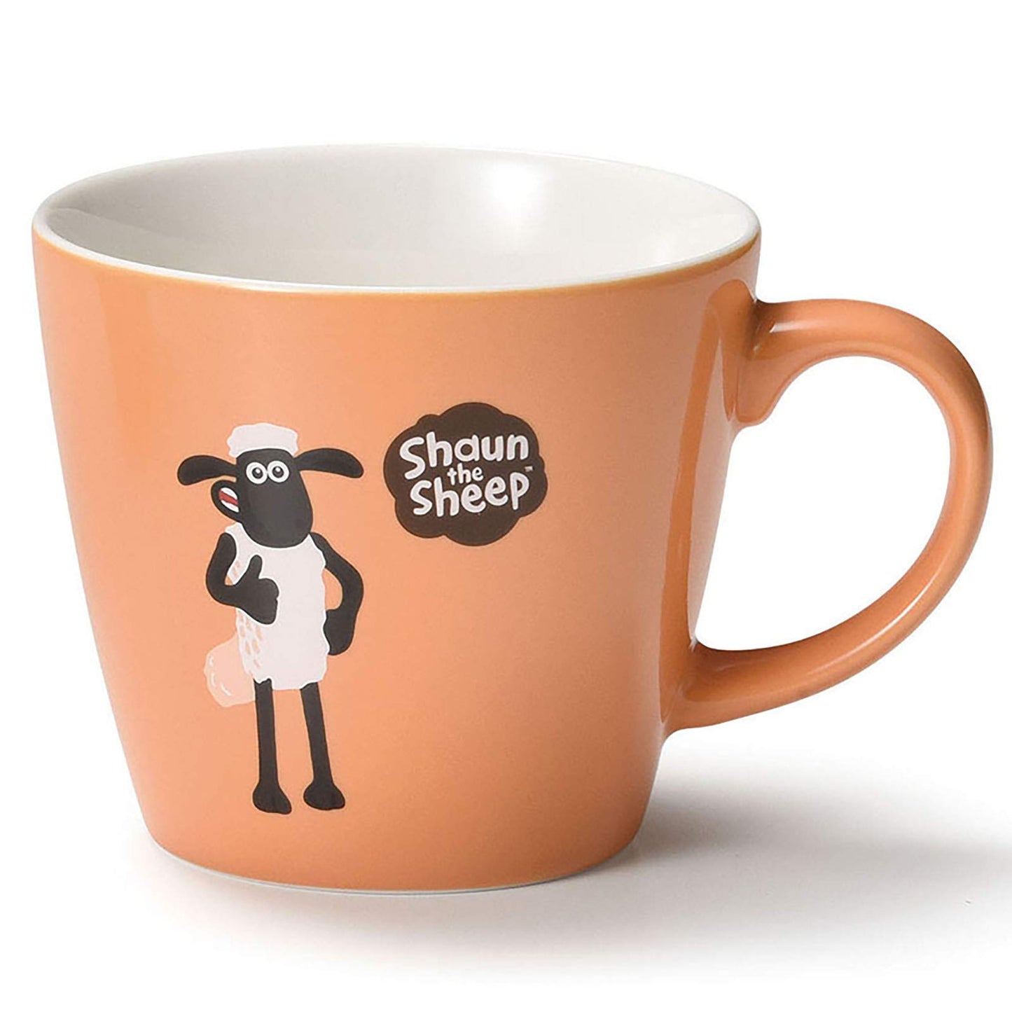 Shaun the Sheep 245001 Mug, Approx. 10.1 fl oz (300 ml), Shaun and Friends Mino Ware Made in Japan