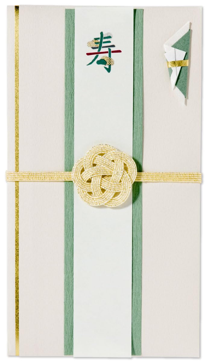 Iroha Publishing GJK-06 Kotobuki Flower Festival Bag Gold Seal (Shiramatsu)