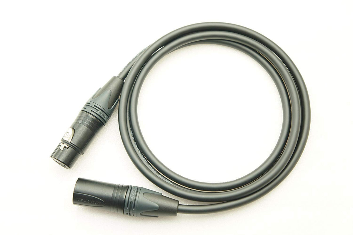 MOGAMI 2549 XLR Microphone Cable (4.9feet) Black
