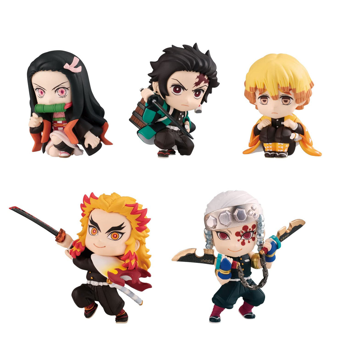 Bandai Shokugan - Demon Slayer: Kimetsu no Yaiba - Adverge Motion 4 (Complete Set)