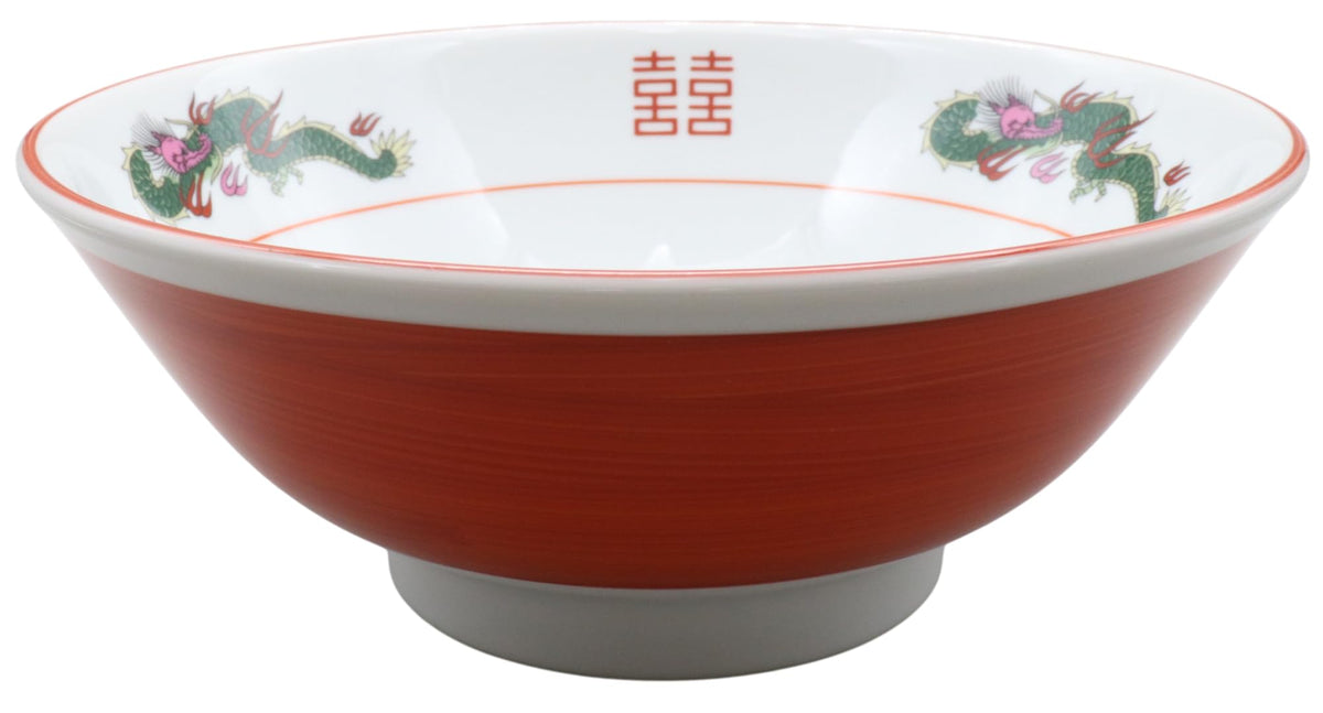 セトモノホンポ(Setomonohonpo) Akamaki Mitsatsu Ryu 7.0 Tanton Bowl | Ramen Bowl [8.5 x 3.4 inches (21.5 x 8.6 cm)