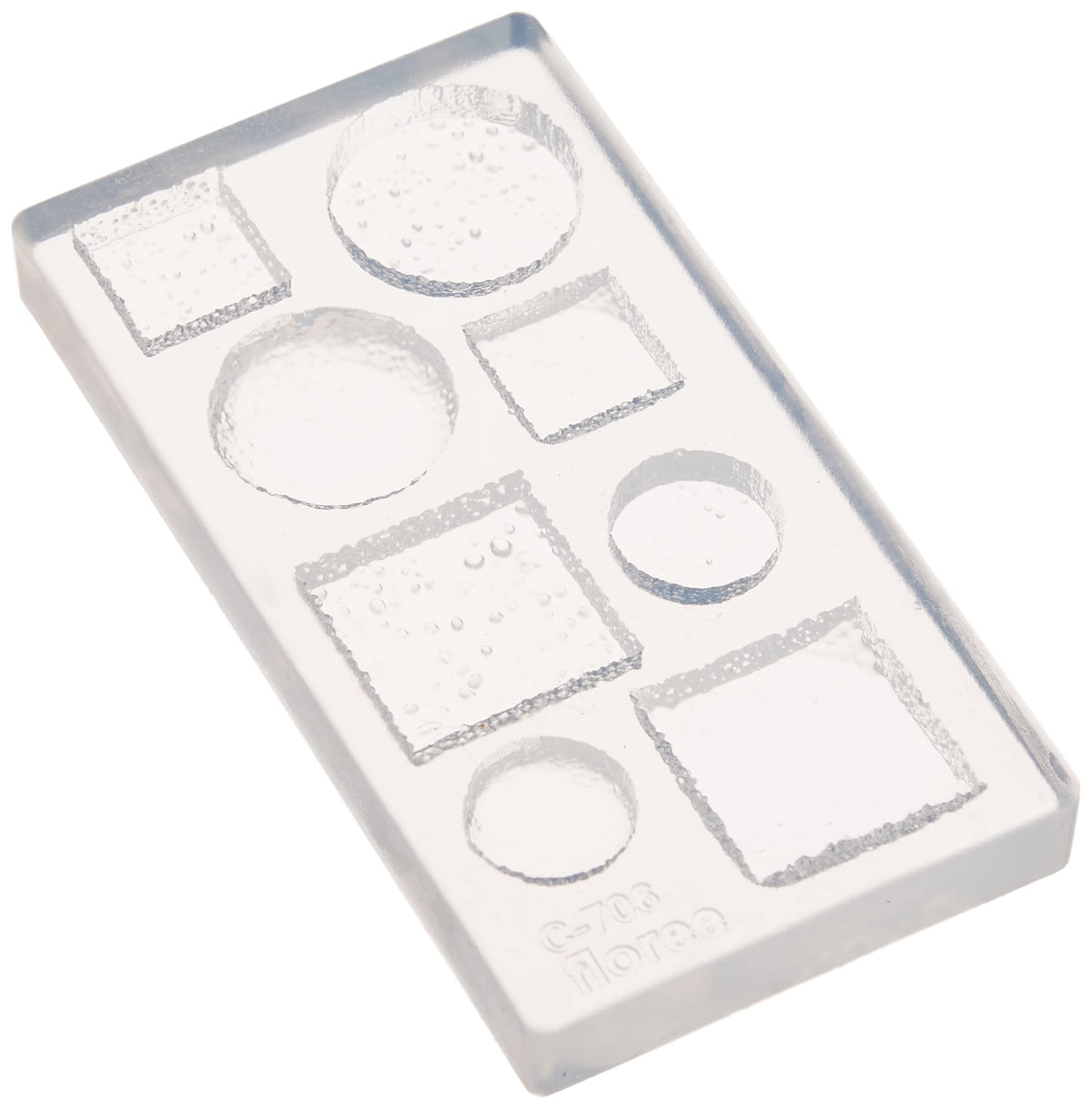 Kamejima Shoten Soft Mold Slice Sponge Cake Round & Square (Small) Hobby Tool C-706
