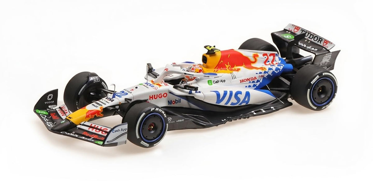 Minichamps 417250222 - Visa Cash RB VCARB 02 Yuki Tsunoda China GP 2025 - Scale 1/43 - Model Car