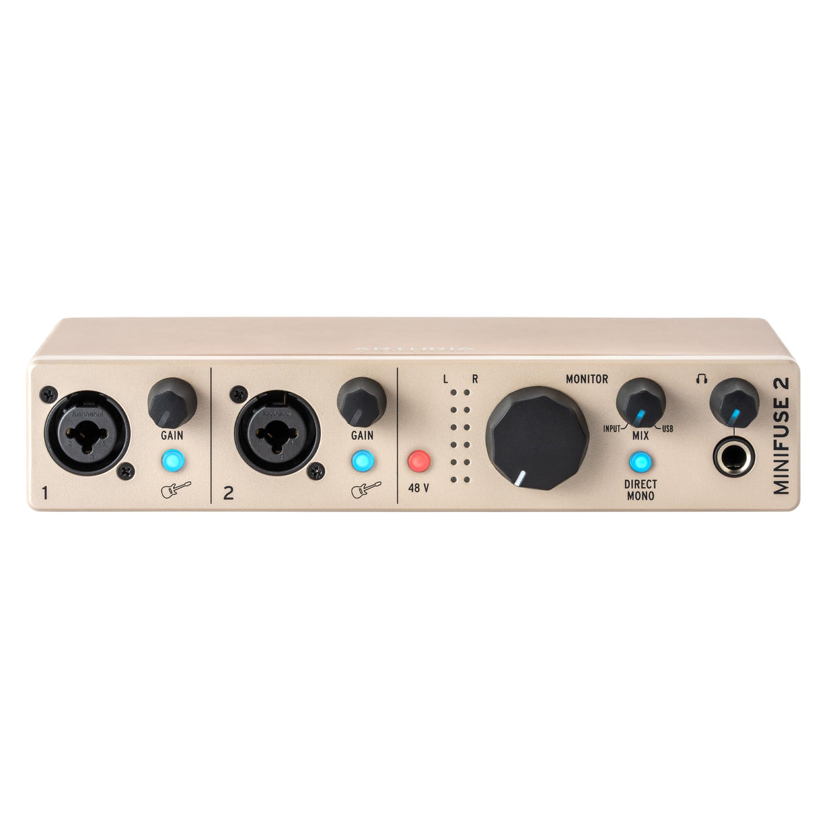 Arturia MiniFuse USB-C Audio Interface (Champagne, MiniFuse 2)