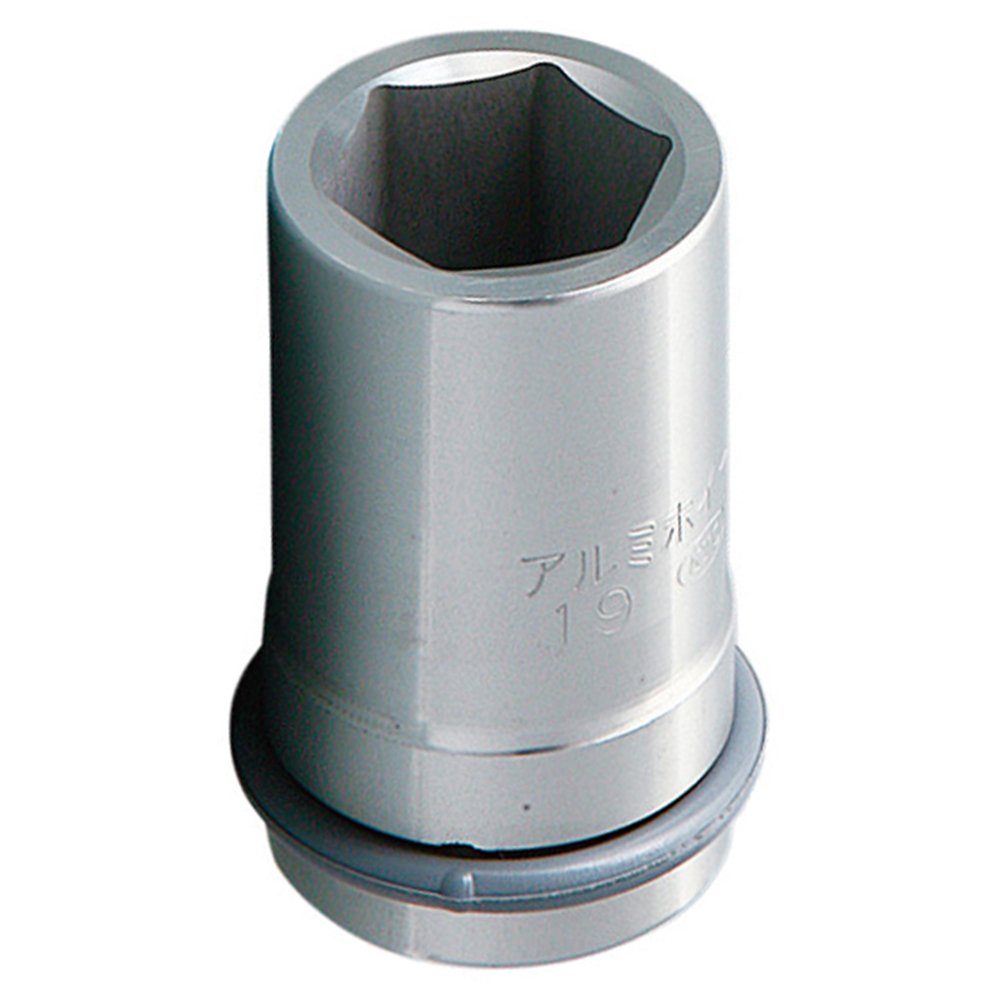 Kyoto Tools (KTC) Aluminum Wheel Nut Socket, 6 Angle, ABP4-19ALP Size: 0.7 x 0.5 inches (19 x 12.7 x 52 mm)