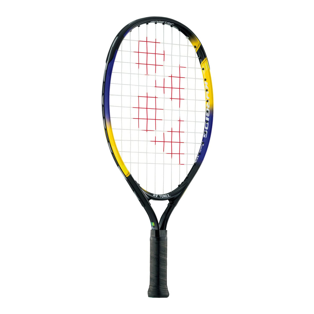 Yonex 01NKJ19G G04 Kyrios Junior 19 Hard Tennis Racquet, Strung, Yellow/Navy (392)