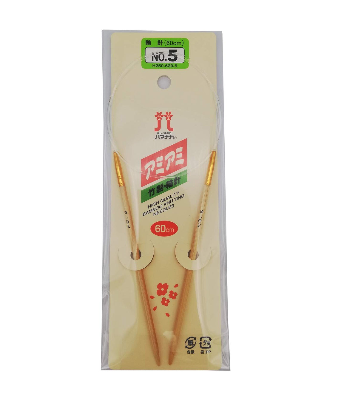 The Manaka Amiami Circle Needle Length60cm 5GouH250-620-5