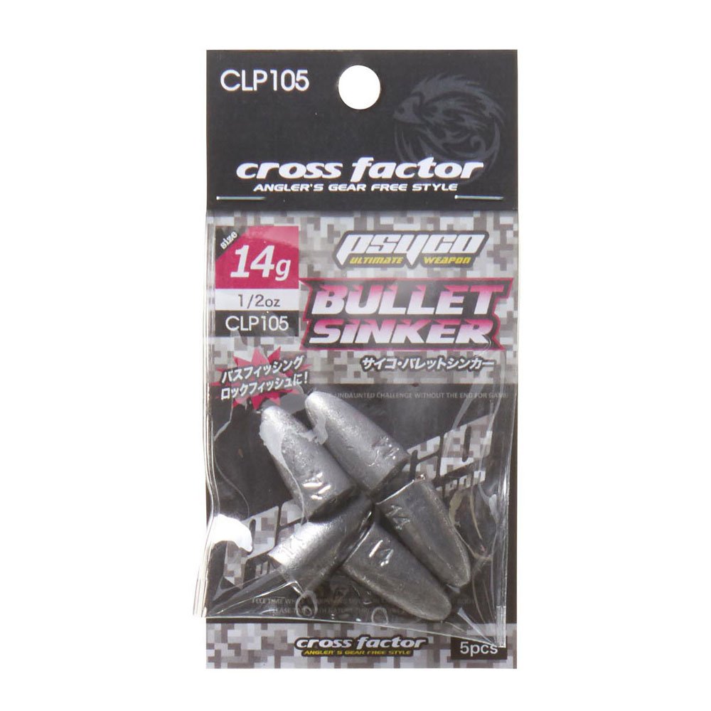 Cross Factor CLP105-14 Cybullet Sinker 0.5 oz (14 g)