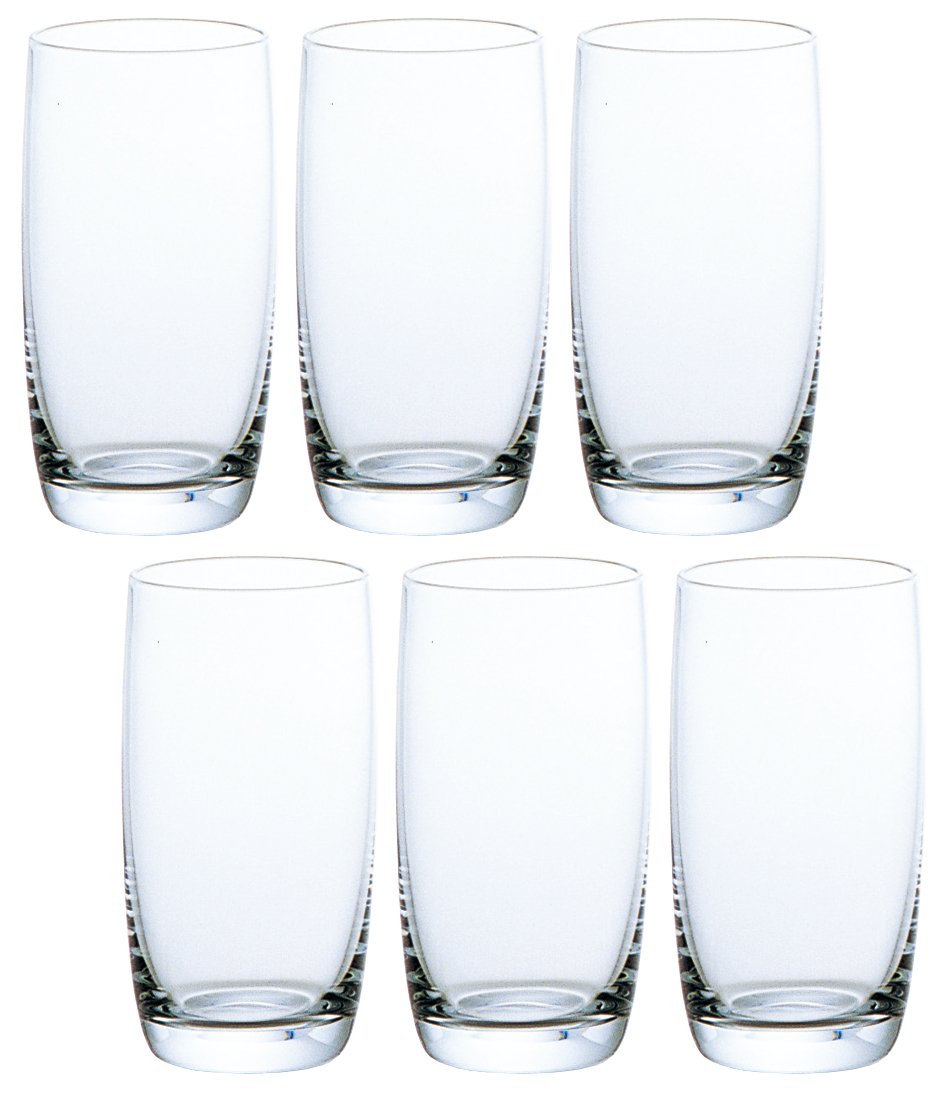 Aderia L6783 Tumbler 8.1fl oz(240ml) i Line Set of 6 Full Ion Tempered Made in Japan