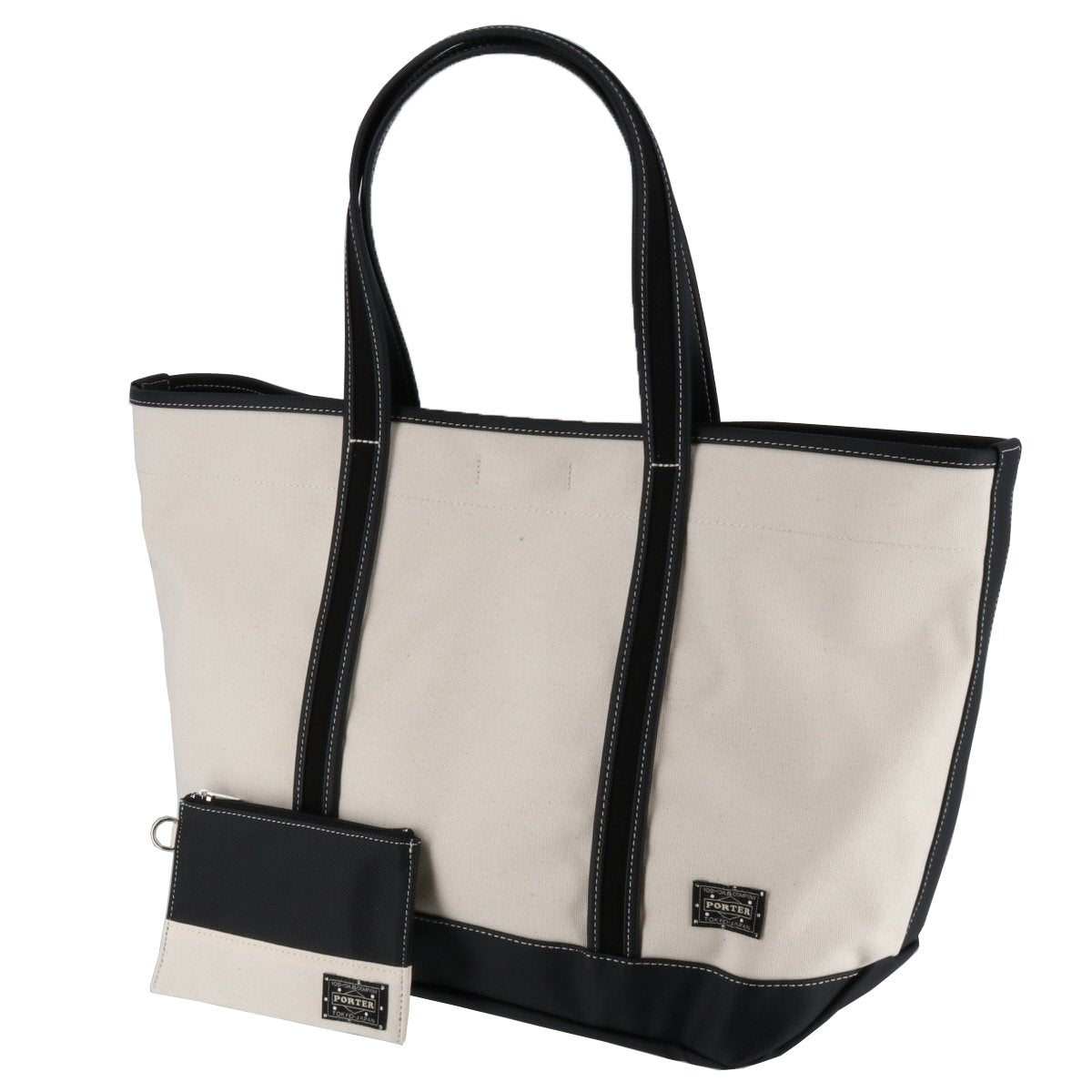 [Porter Girl] Porter Girl bo-ihurendoto-to Boy Friend Tote Tote Bag L 739 – 08513 - white -