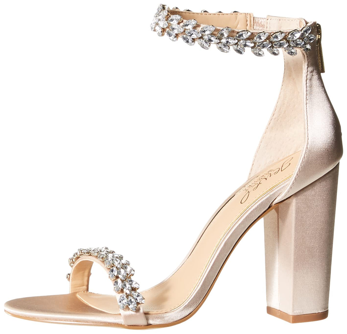Jewel Badgley Mischka Mayra Ankle Strap Evening Shoe