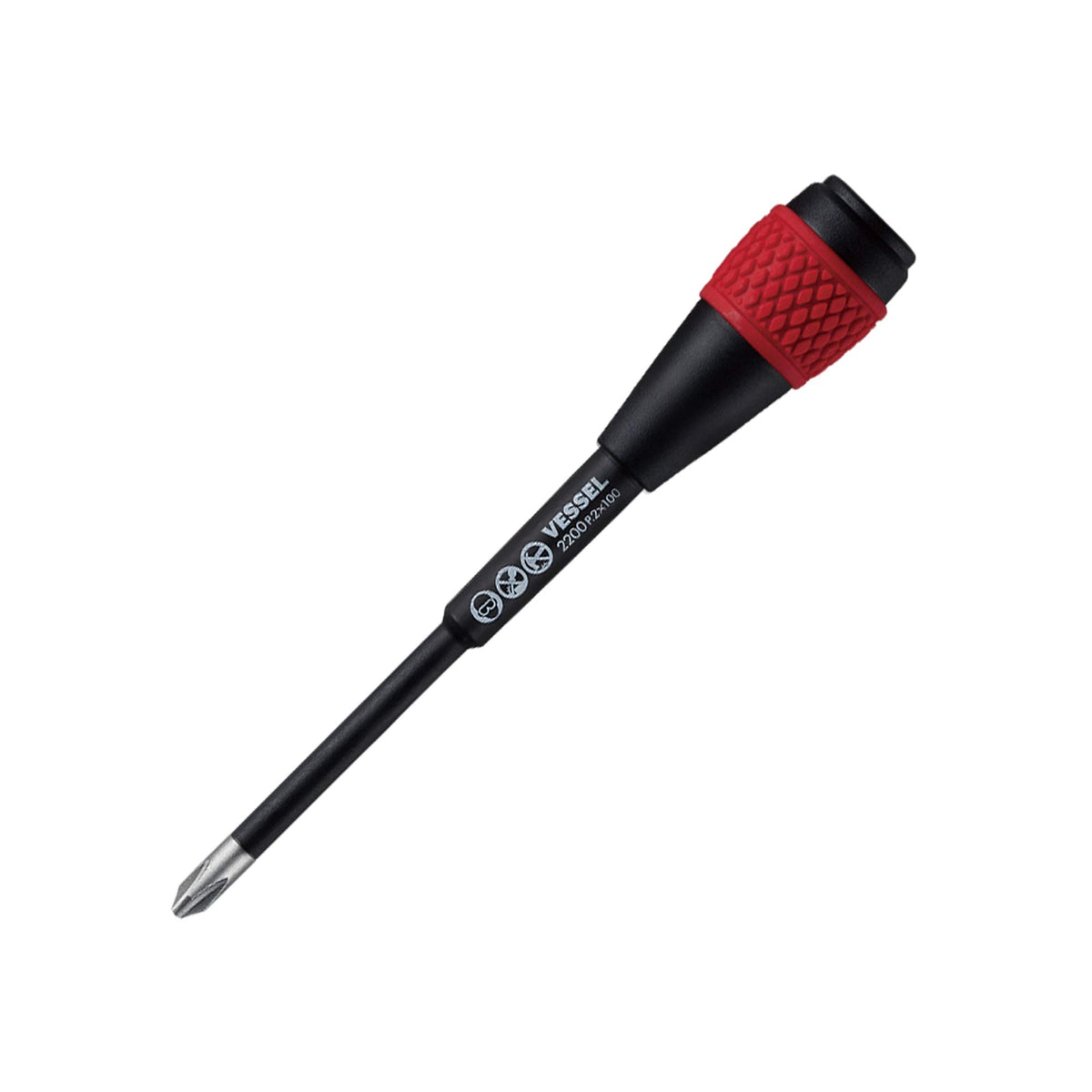 VESSEL Ball Ratchet Driver Replacement Shaft 2200B +2 x 100