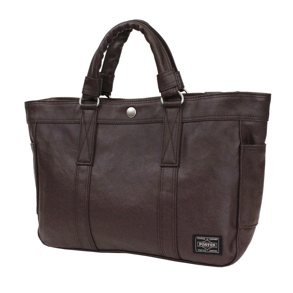 Porter, Freestyle, Horizontal Tote Bag - brown -
