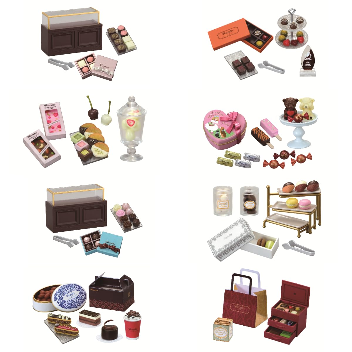 Re-ment - Petit Sample - Petit Chocolaterie - Blind Box 1 of 8