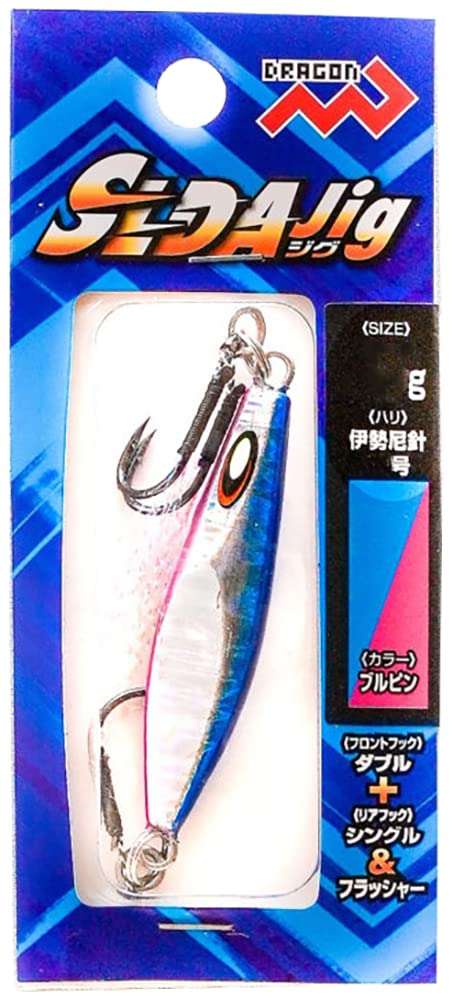 MARUSHINGYOGU Dragon SLDA Jig, Bull Pin, 1.1 oz (30 g)