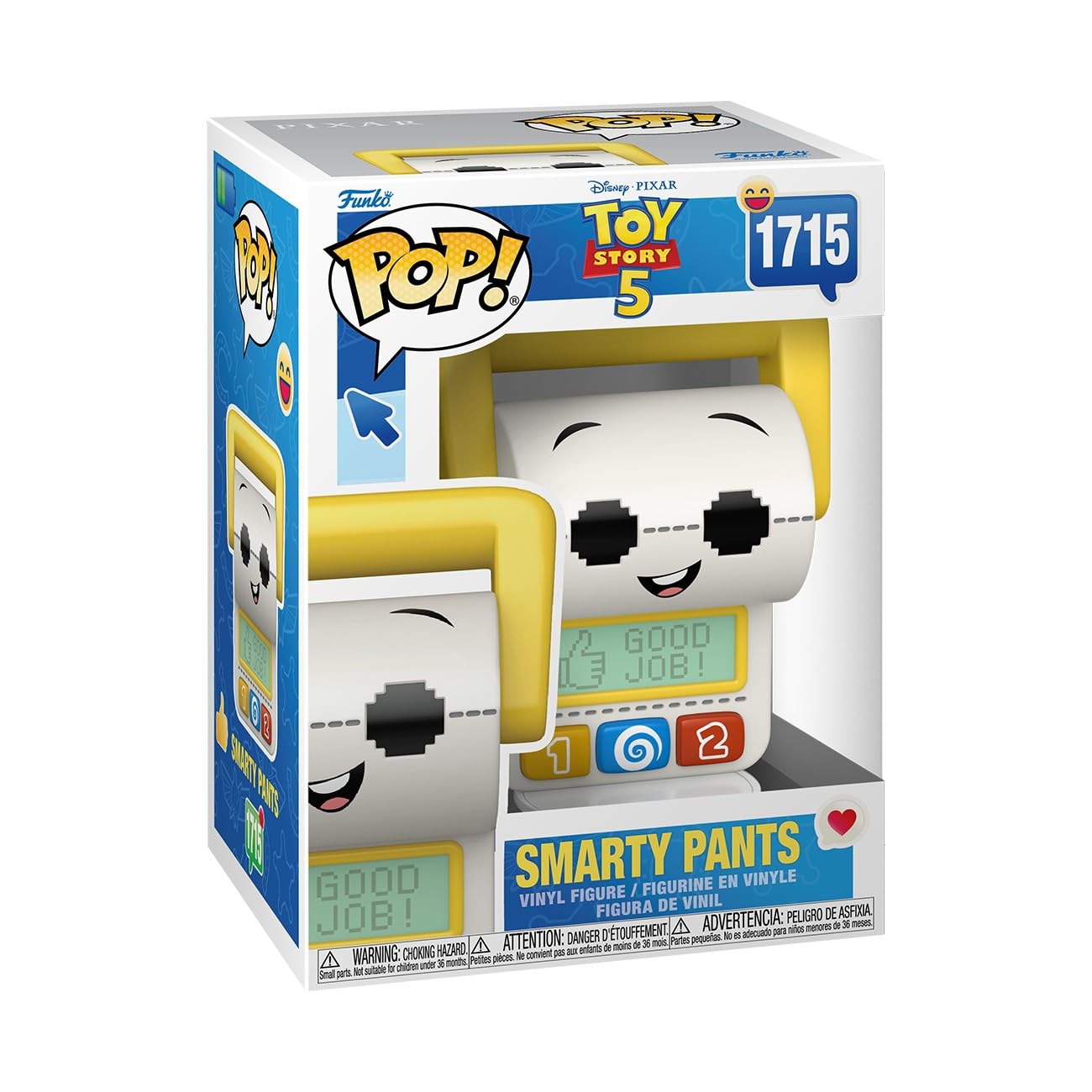 Funko Pop! Disney: Toy Story 5 - Smarty Pants - Collectable Vinyl Figure - Gift Idea - Official Merchandise - Toys for Kids & Adults - Disney Fans - Model Figure for Collectors and Display